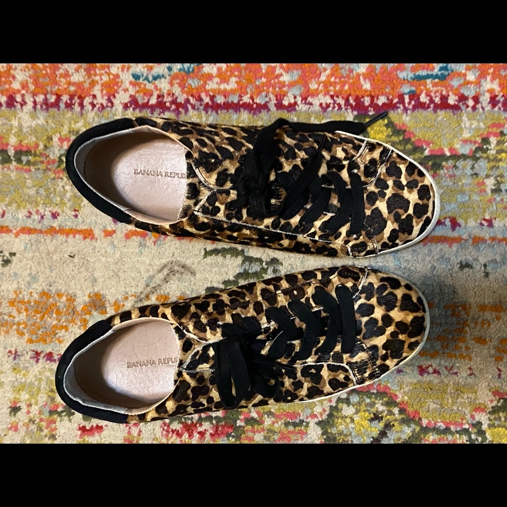 Banana Republic Leopard Sneakers